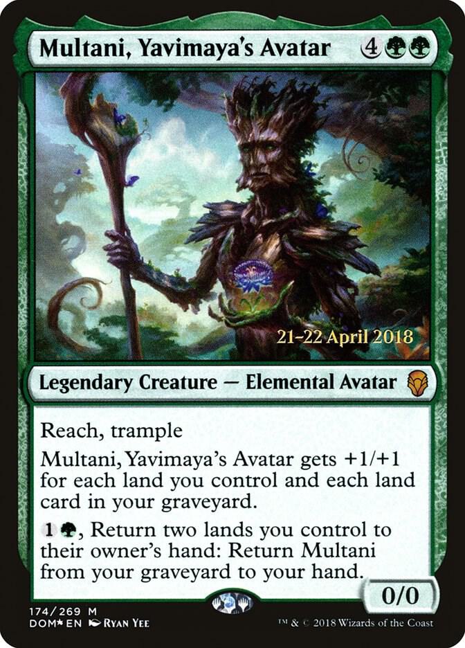 Multani Yavimayas Avatar 174 (Prerelease Cards)  - Foil | Good Games Adelaide SA
