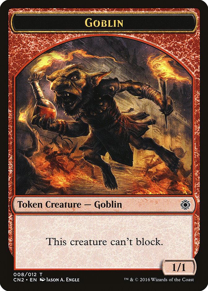 Goblin Token [Conspiracy: Take the Crown Tokens] | Good Games Adelaide SA