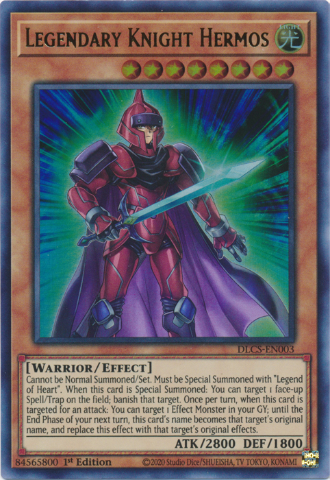 Legendary Knight Hermos [DLCS-EN003] Ultra Rare | Good Games Adelaide SA