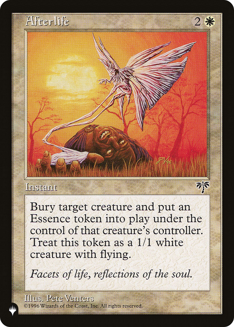 Afterlife [The List Reprints] | Good Games Adelaide SA