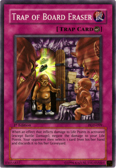 Trap of Board Eraser [PGD-099] Super Rare | Good Games Adelaide SA