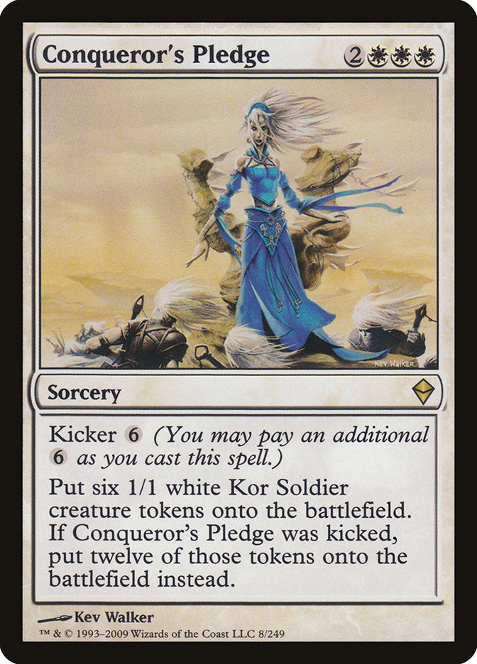 Conqueror's Pledge [Zendikar] | Good Games Adelaide SA