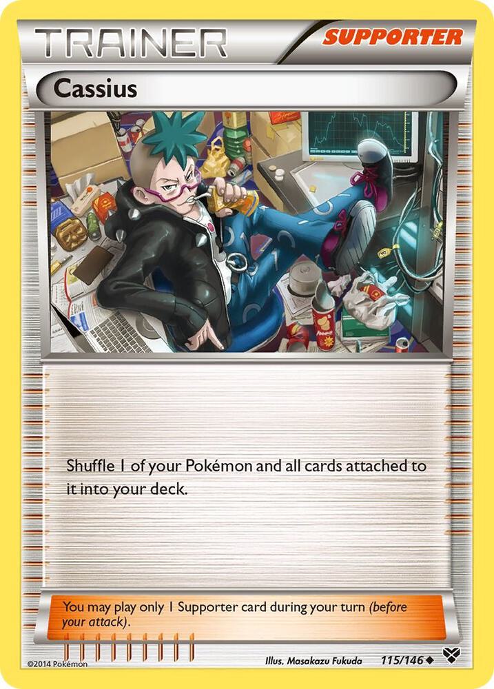 Cassius 115/146 (XY Base Set)  | Good Games Adelaide SA