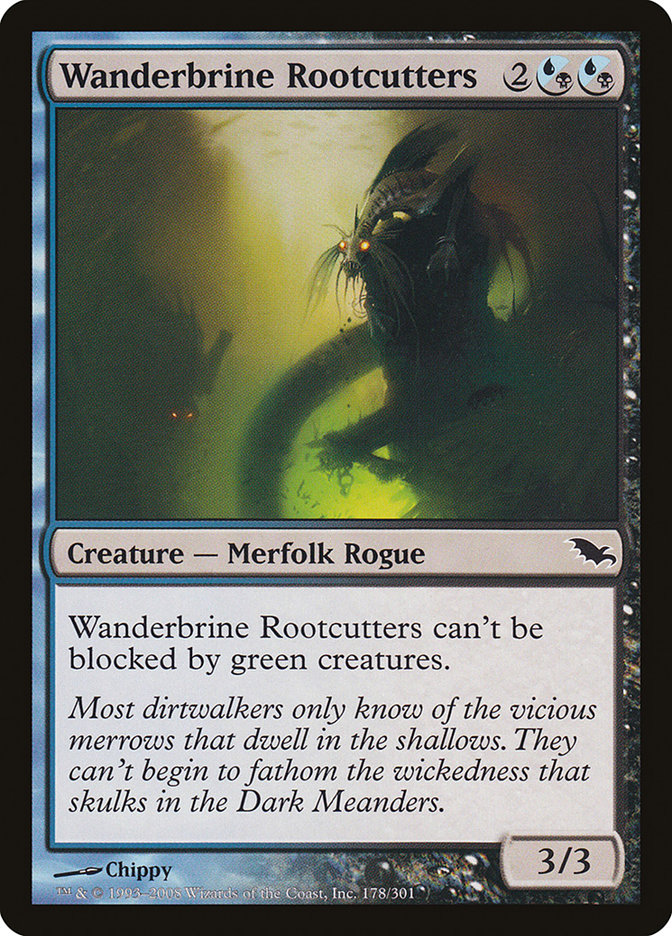 Wanderbrine Rootcutters 178 (Shadowmoor)  - Foil | Good Games Adelaide SA