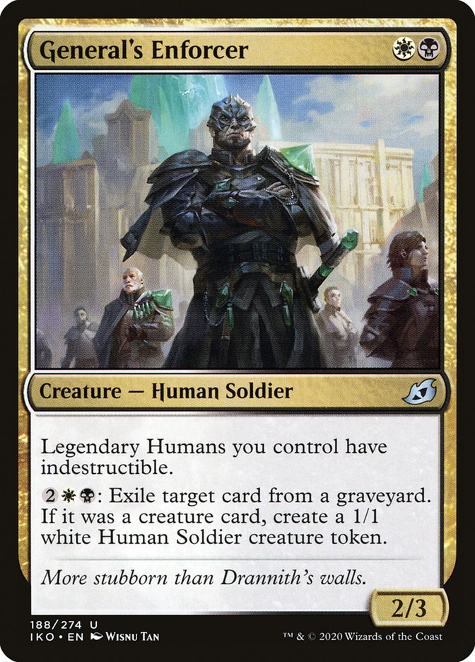 General's Enforcer 188 (Ikoria: Lair of Behemoths)  - Foil | Good Games Adelaide SA