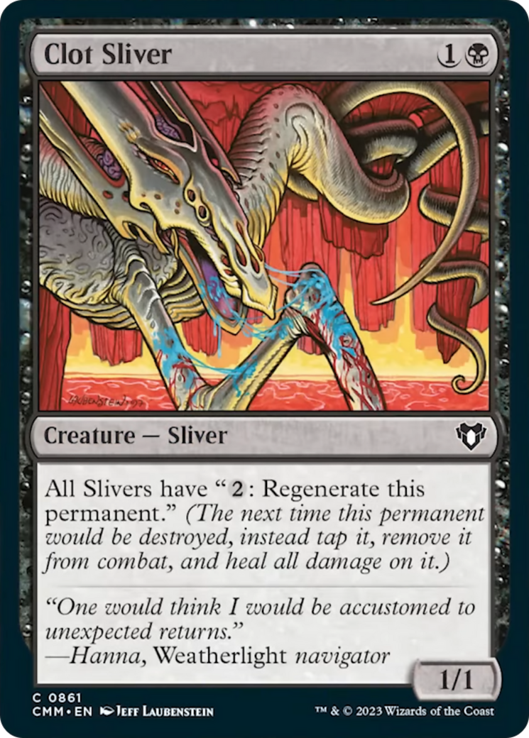 Clot Sliver [Commander Masters] | Good Games Adelaide SA
