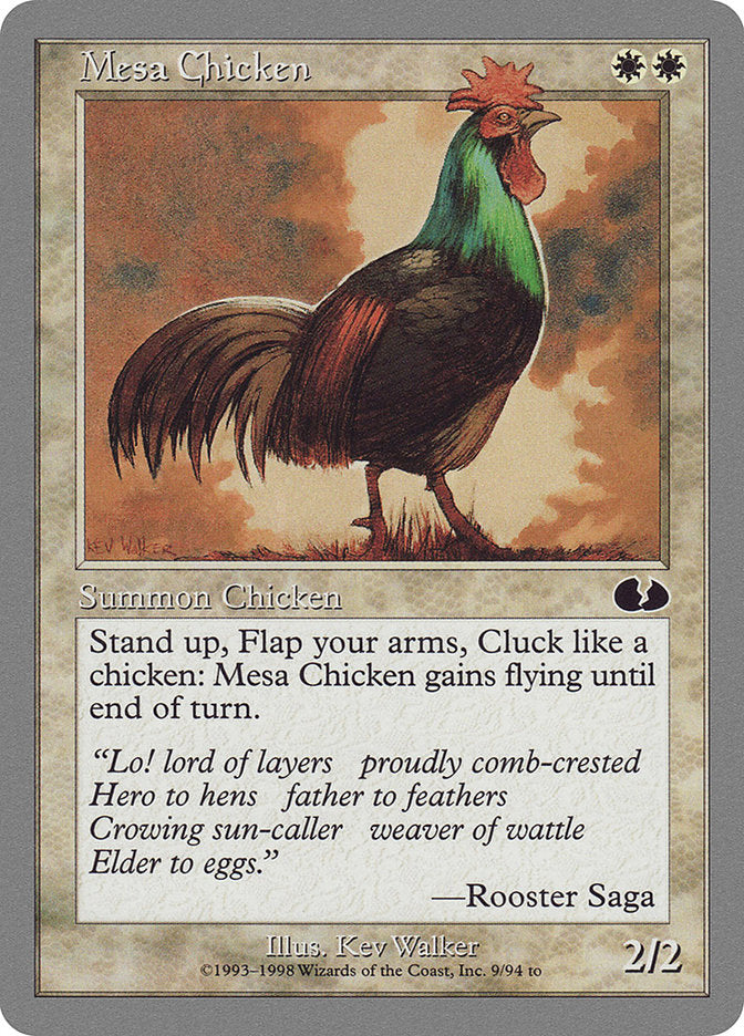 Mesa Chicken 9 (Unglued)  | Good Games Adelaide SA
