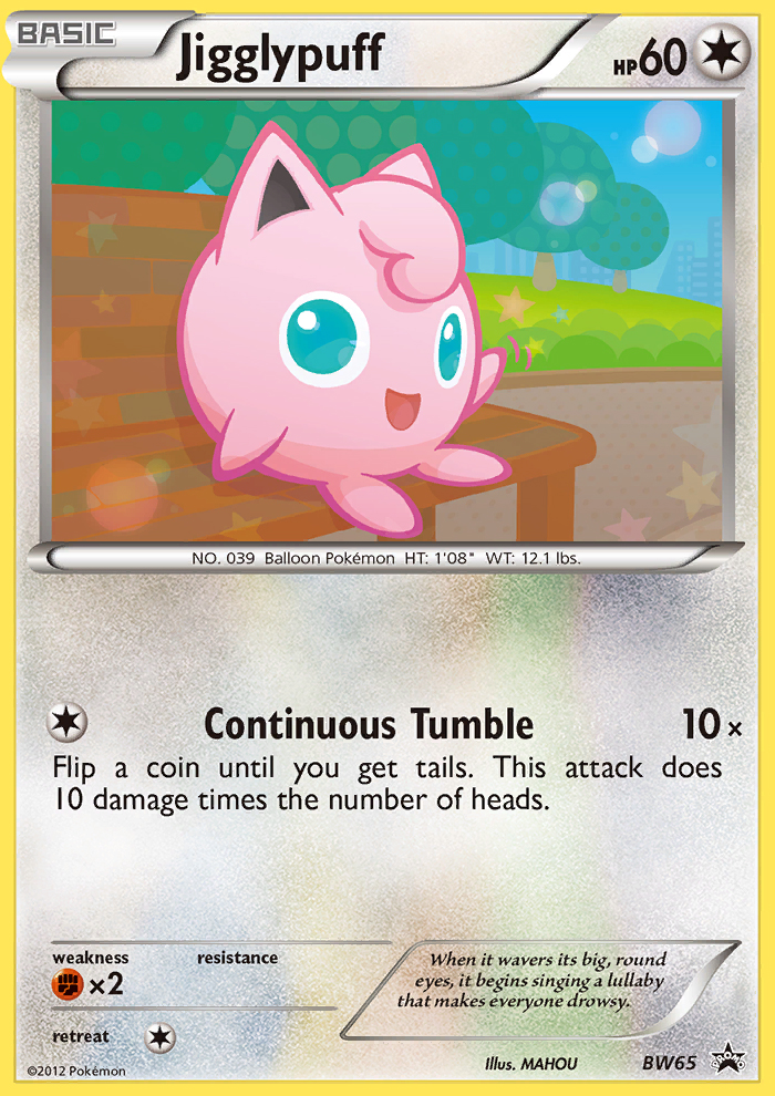 Jigglypuff (BW65) [Black & White: Black Star Promos] | Good Games Adelaide SA