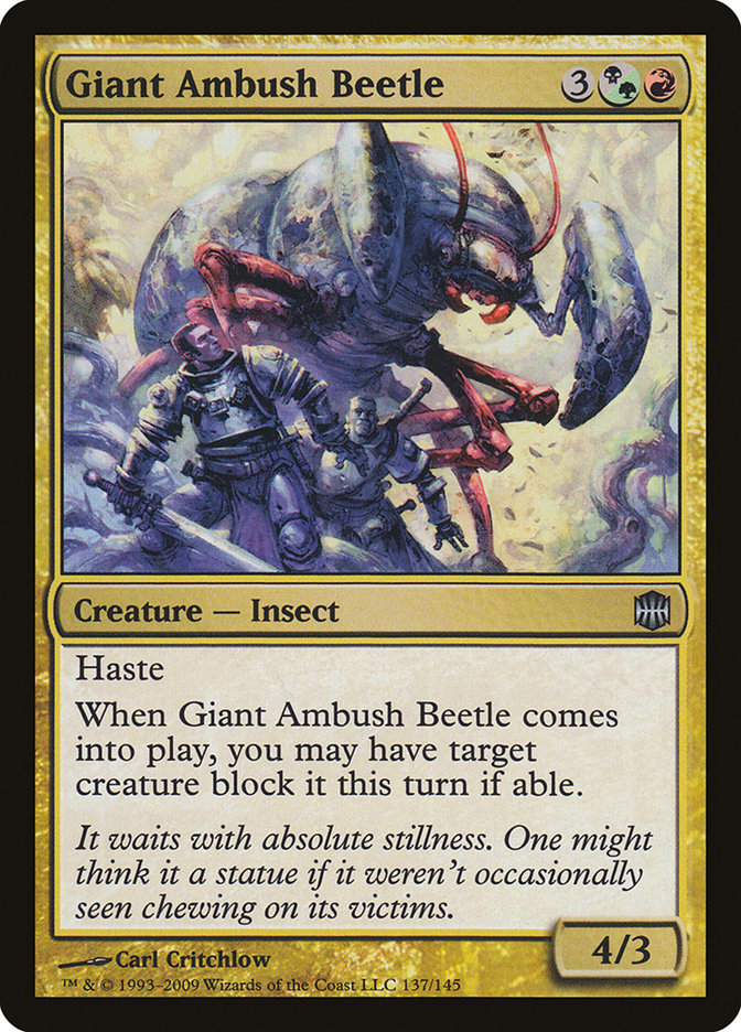 Giant Ambush Beetle [Alara Reborn] | Good Games Adelaide SA