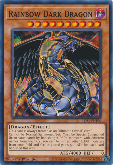 Rainbow Dark Dragon [LDS1-EN100] Common | Good Games Adelaide SA