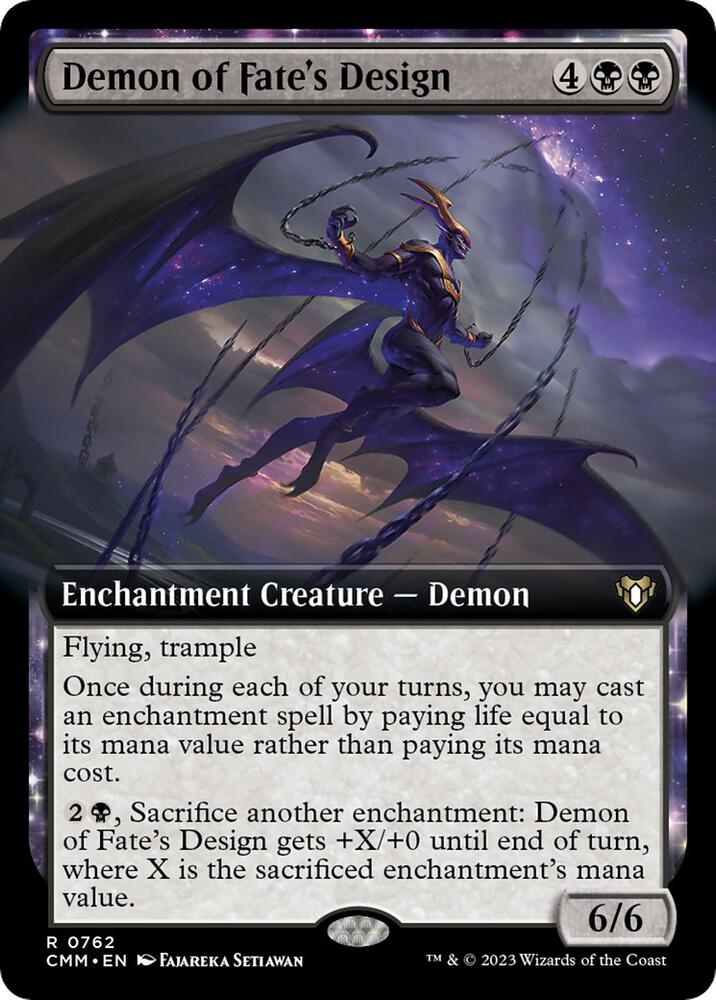 Demon of Fate's Design 762 (Commander Masters)  | Good Games Adelaide SA