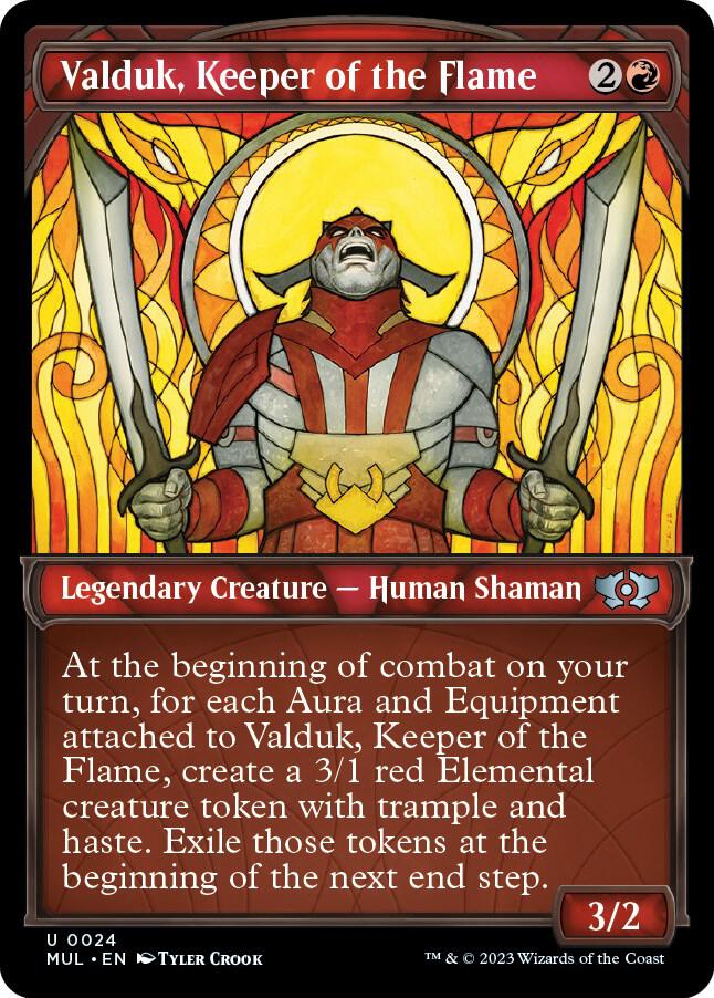 Valduk Keeper of the Flame 24 (March of the Machine: Multiverse Legends)  - Foil | Good Games Adelaide SA
