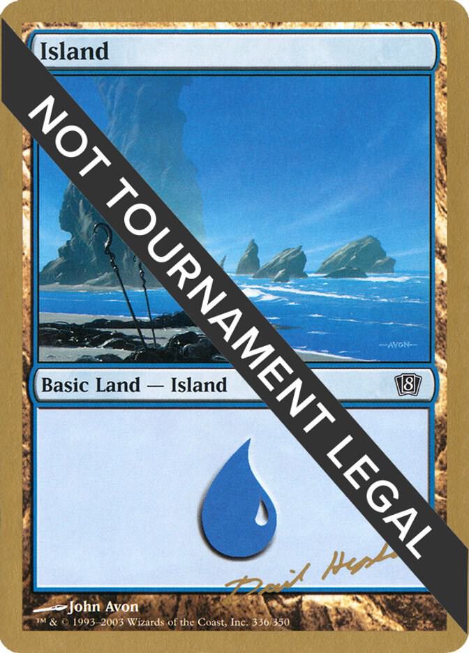Island 336 2003 Dave Humpherys 8ED  (World Championship Decks)  | Good Games Adelaide SA