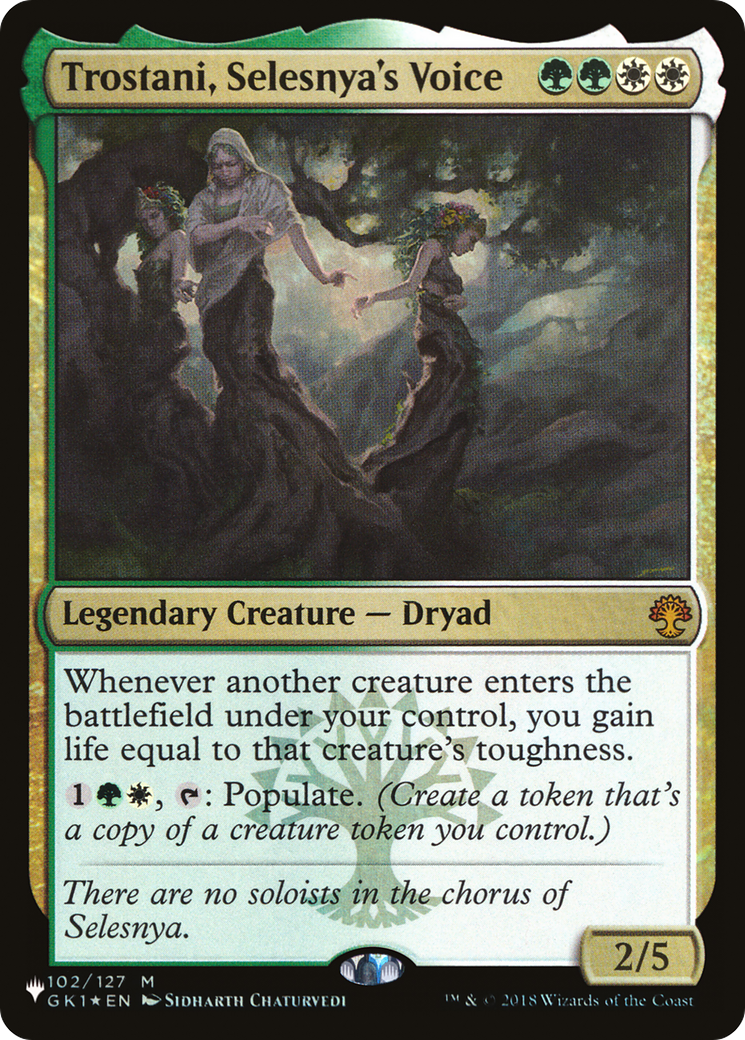 Trostani, Selesnya's Voice [The List Reprints] | Good Games Adelaide SA