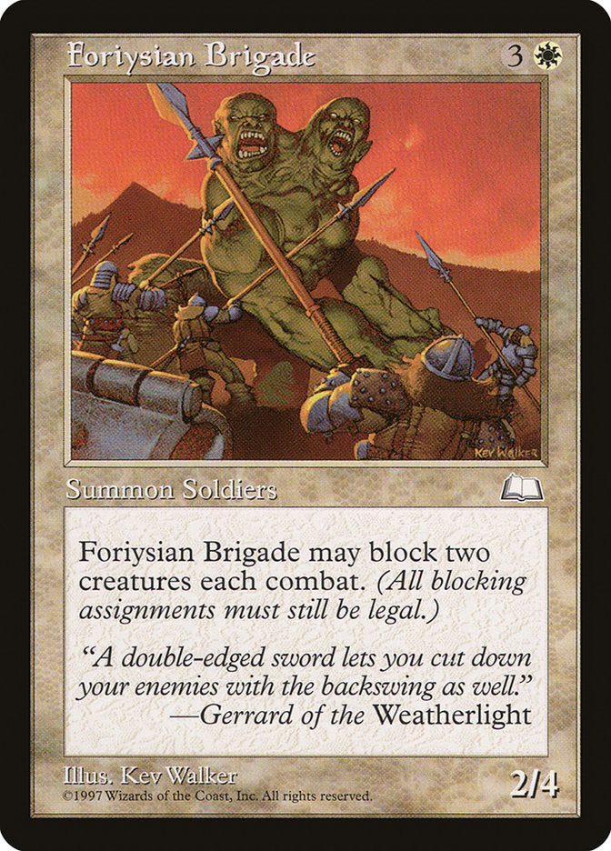 Foriysian Brigade  (Weatherlight)  | Good Games Adelaide SA
