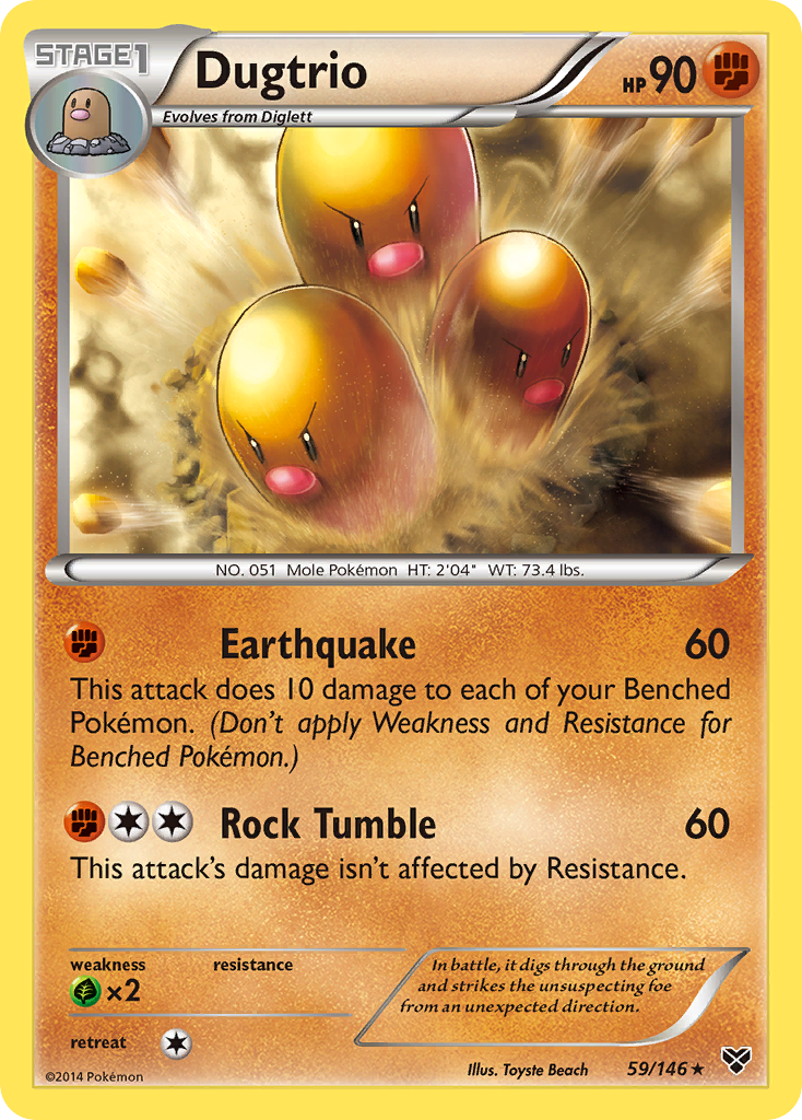Dugtrio (59/146) [XY: Base Set] | Good Games Adelaide SA