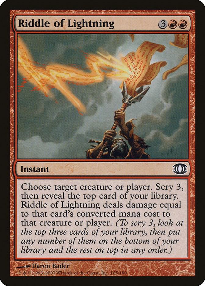 Riddle of Lightning 105/180 (Future Sight)  | Good Games Adelaide SA