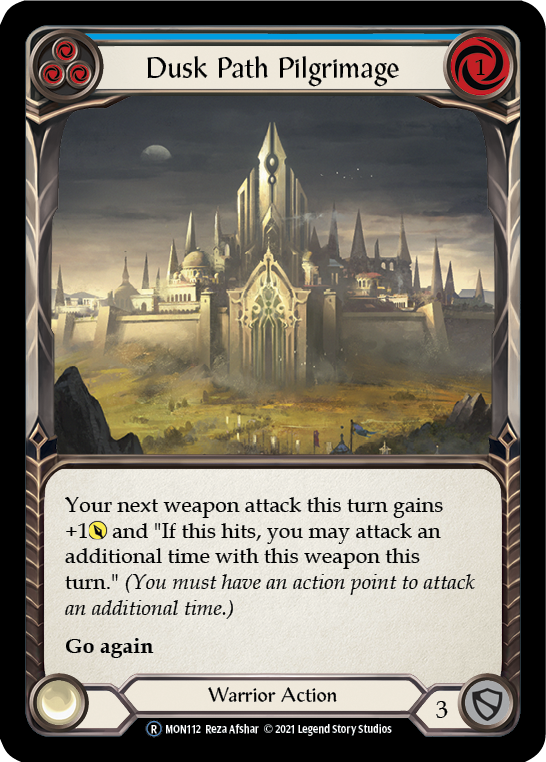 Dusk Path Pilgrimage (Blue) [U-MON112] Unlimited Normal | Good Games Adelaide SA