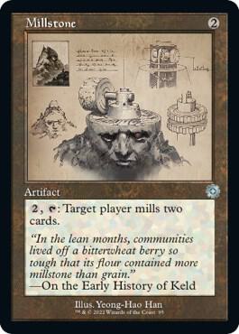 Millstone Schematic 95 (The Brothers' War: Retro Frame Artifacts)  | Good Games Adelaide SA