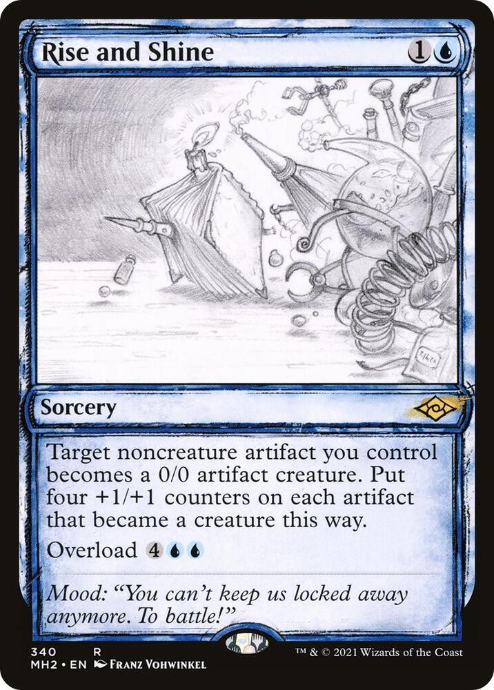 Rise and Shine Showcase 340 (Modern Horizons 2)  - Foil | Good Games Adelaide SA