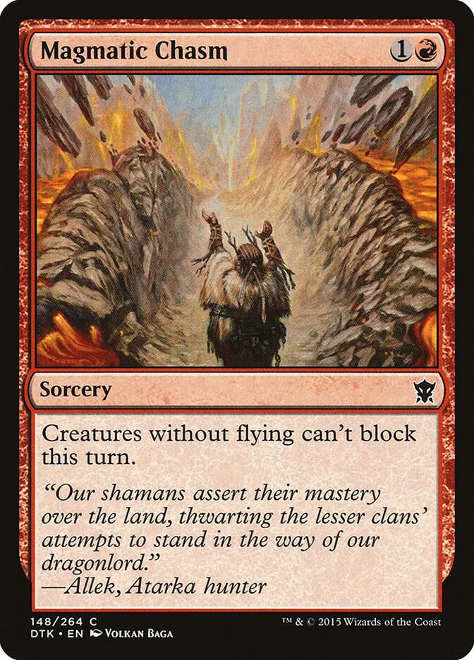 Magmatic Chasm 148 (Dragons of Tarkir)  | Good Games Adelaide SA