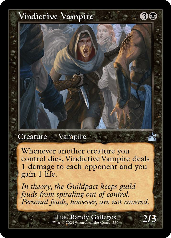 Vindictive Vampire 330 (Ravnica Remastered)  - Foil | Good Games Adelaide SA