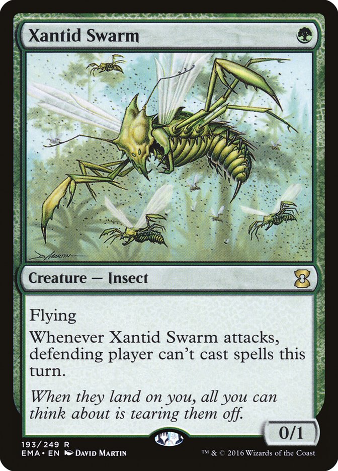 Xantid Swarm 193 (Eternal Masters)  - Foil | Good Games Adelaide SA