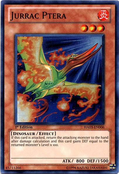 Jurrac Ptera [HA03-EN006] Super Rare | Good Games Adelaide SA