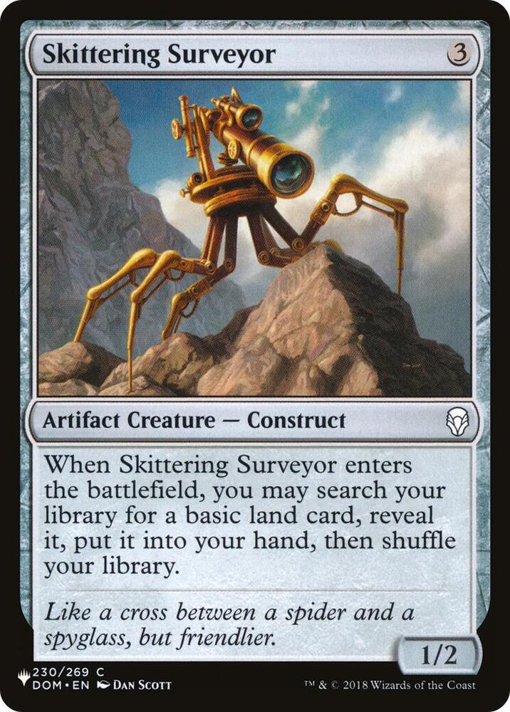 Skittering Surveyor 230/269 (The List Reprints)  | Good Games Adelaide SA