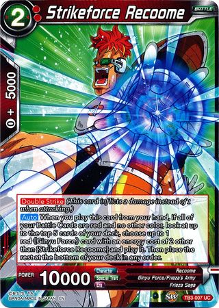 Strikeforce Recoome [TB3-007] | Good Games Adelaide SA