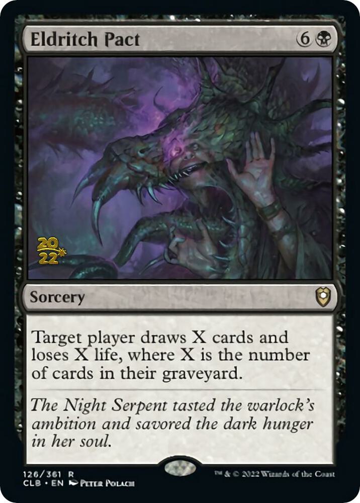 Eldritch Pact 126 (Prerelease Cards)  - Foil | Good Games Adelaide SA
