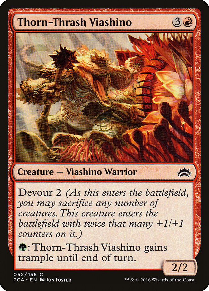 Thorn-Thrash Viashino 52 (Planechase Anthology)  | Good Games Adelaide SA