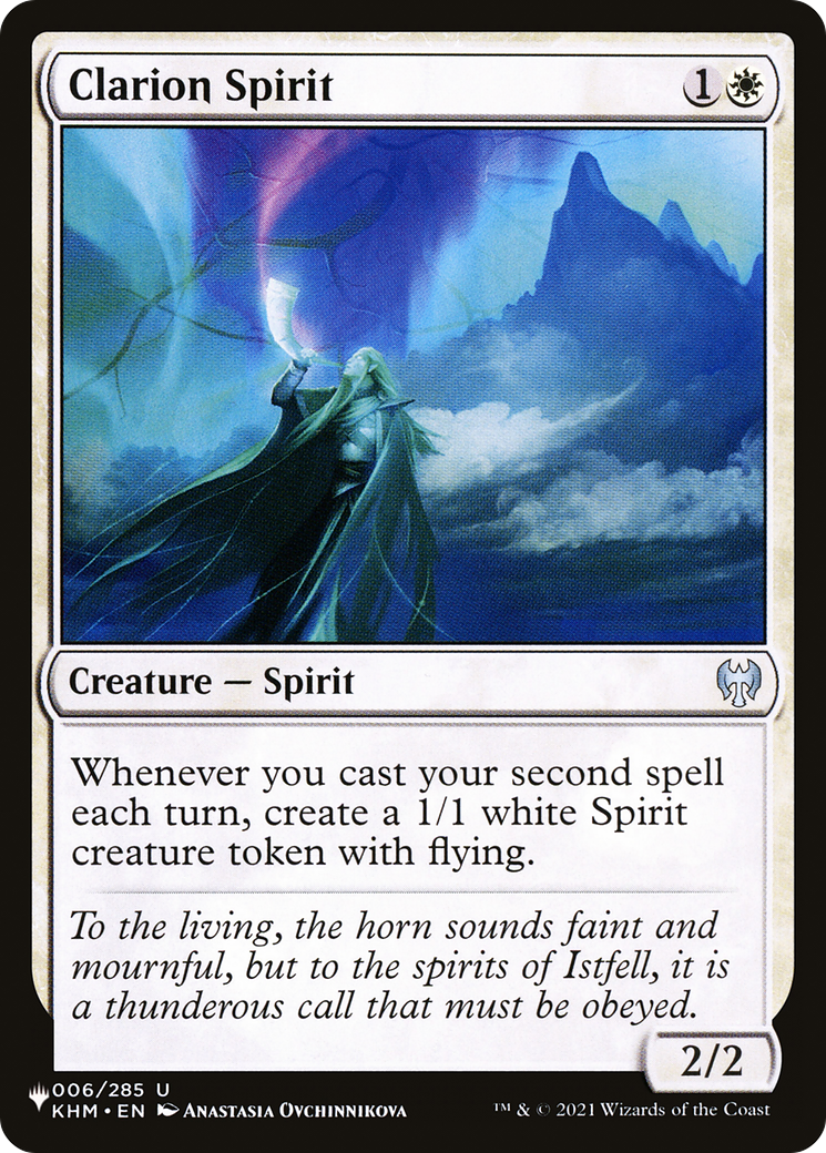 Clarion Spirit [The List Reprints] | Good Games Adelaide SA
