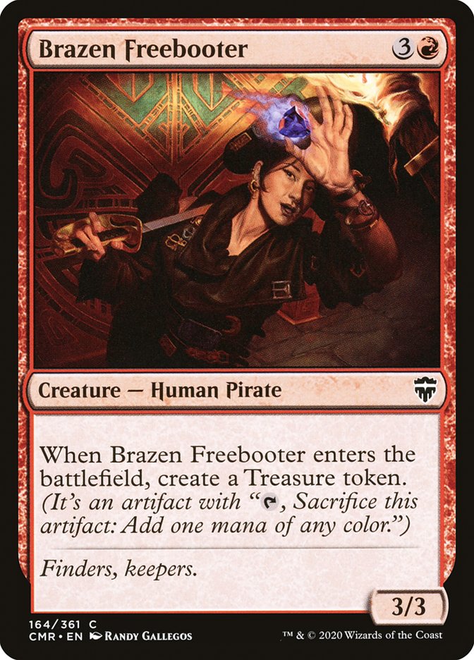 Brazen Freebooter 164 (Commander Legends)  - Foil | Good Games Adelaide SA