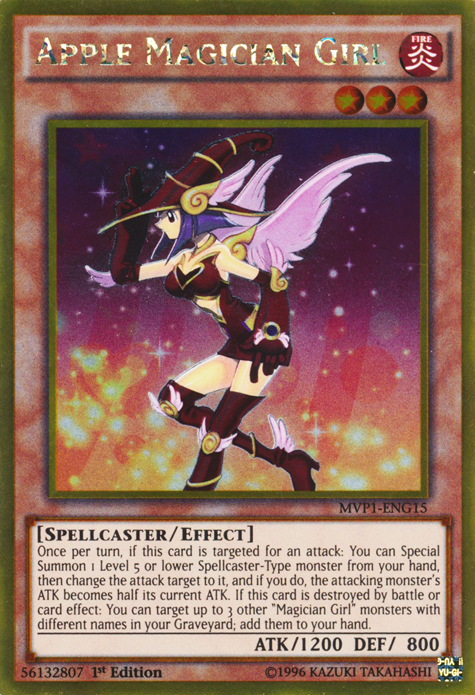 Apple Magician Girl [MVP1-ENG15] Gold Rare | Good Games Adelaide SA
