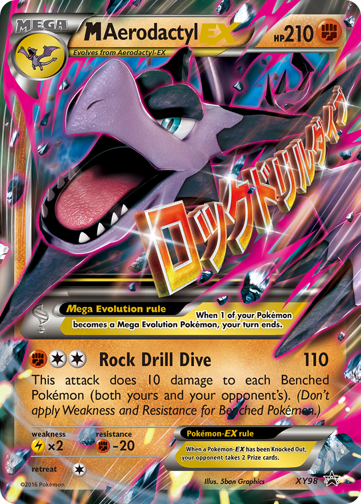 M Aerodactyl EX (XY98) [XY: Black Star Promos] | Good Games Adelaide SA
