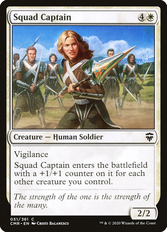 Squad Captain 51 (Commander Legends)  - Foil | Good Games Adelaide SA