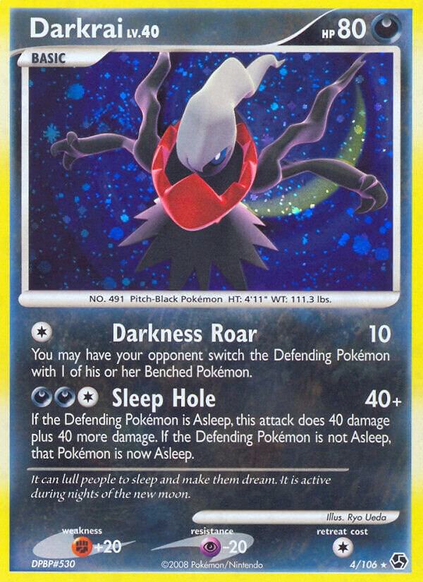 Darkrai 4 4/106 (Great Encounters)  - Holofoil | Good Games Adelaide SA