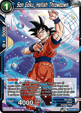 Son Goku, Hellish Throwdown (Common) [BT13-056] | Good Games Adelaide SA
