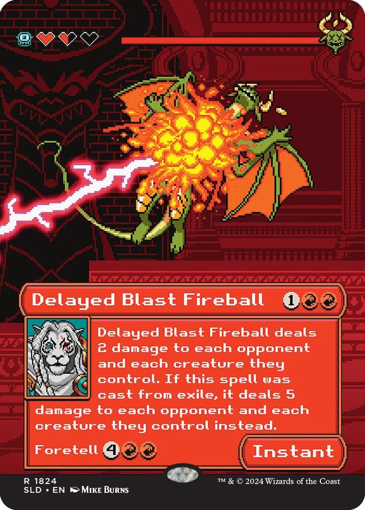 Delayed Blast Fireball 1824 (Secret Lair Drop Series)  | Good Games Adelaide SA