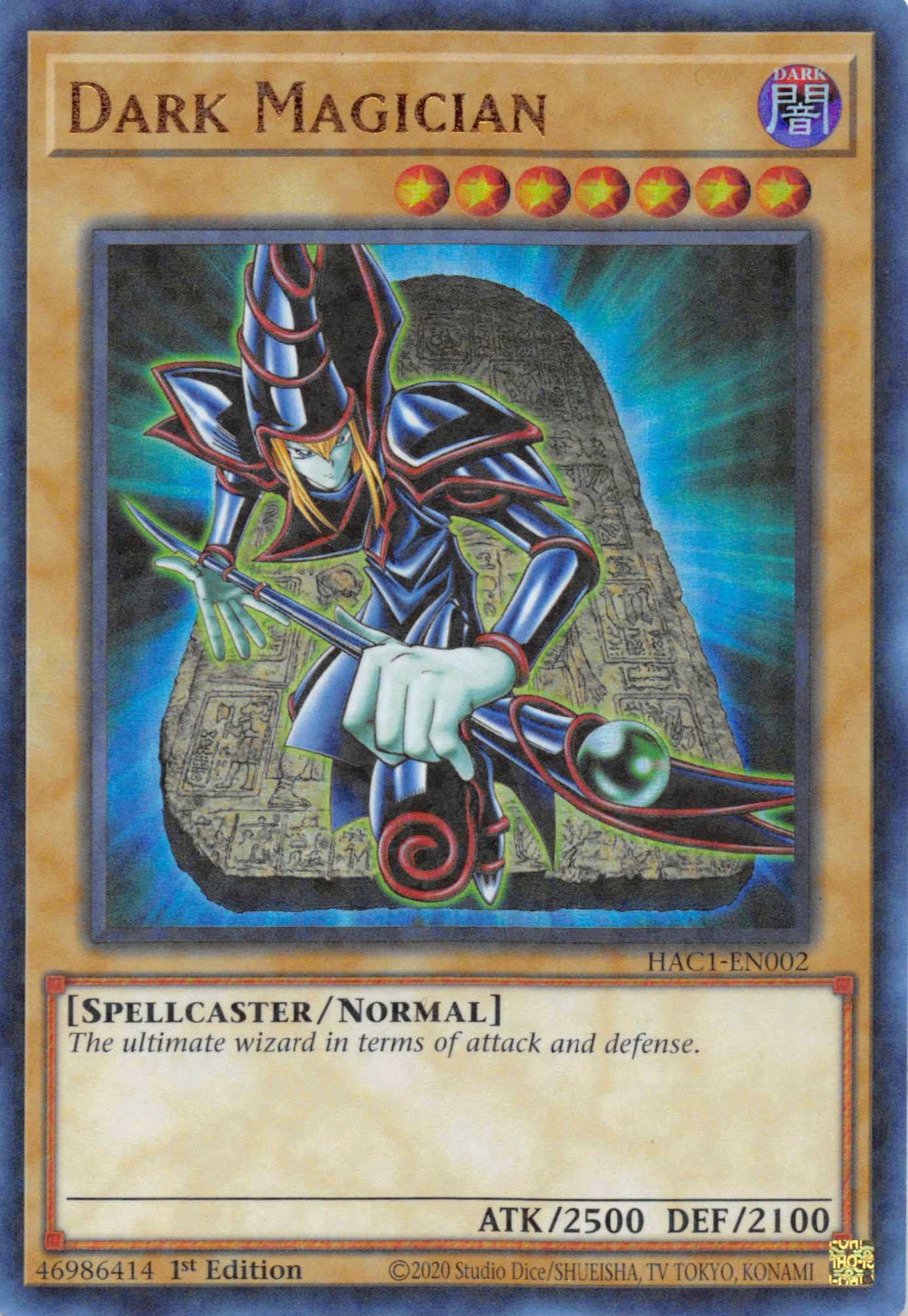 Dark Magician (Duel Terminal) [HAC1-EN002] Parallel Rare | Good Games Adelaide SA
