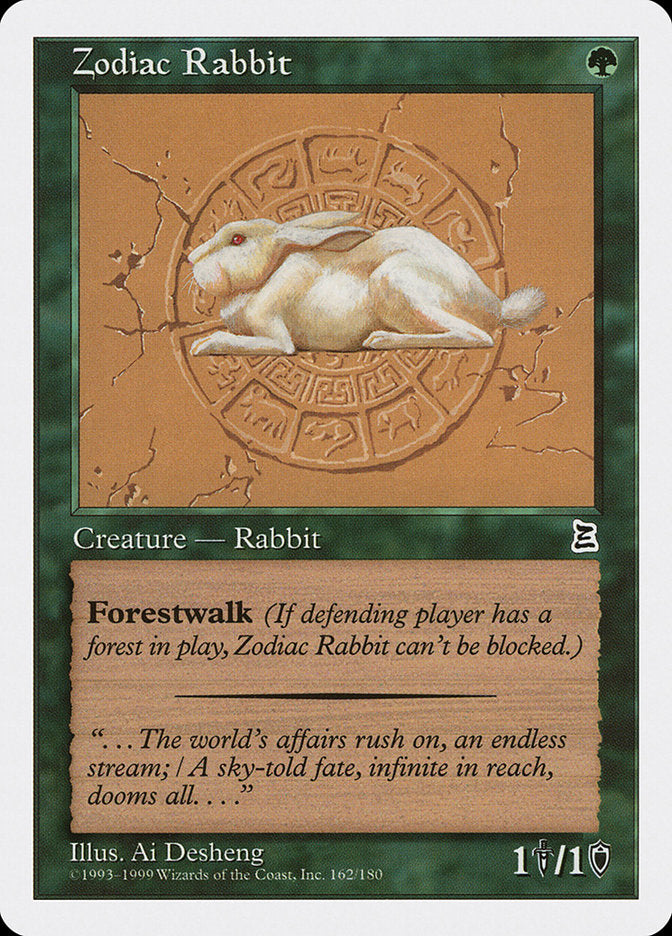 Zodiac Rabbit 162 (Portal Three Kingdoms)  | Good Games Adelaide SA
