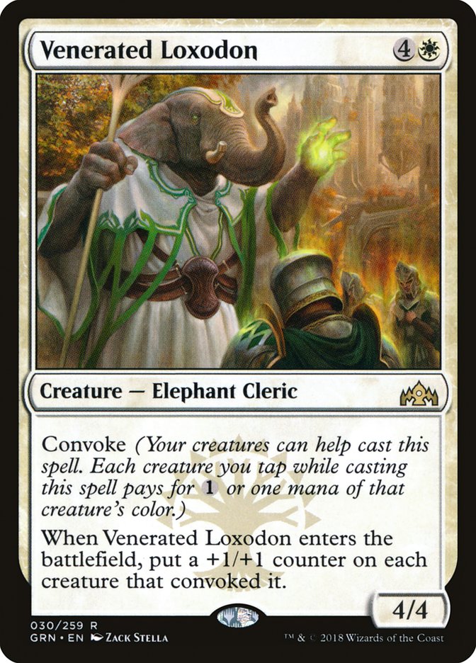 Venerated Loxodon [Guilds of Ravnica] | Good Games Adelaide SA