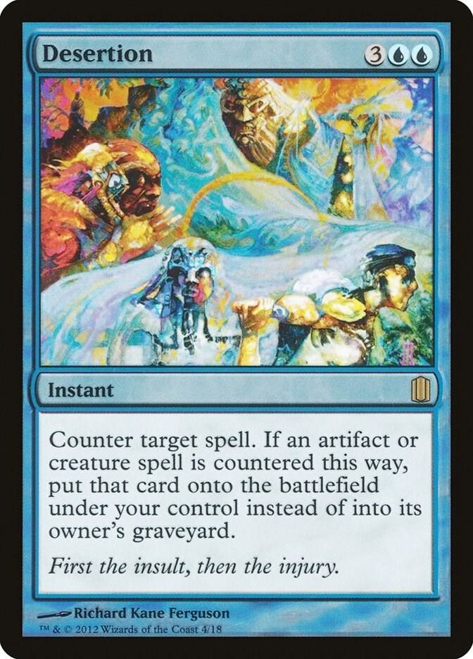 Desertion 4 (Commander's Arsenal)  - Foil | Good Games Adelaide SA