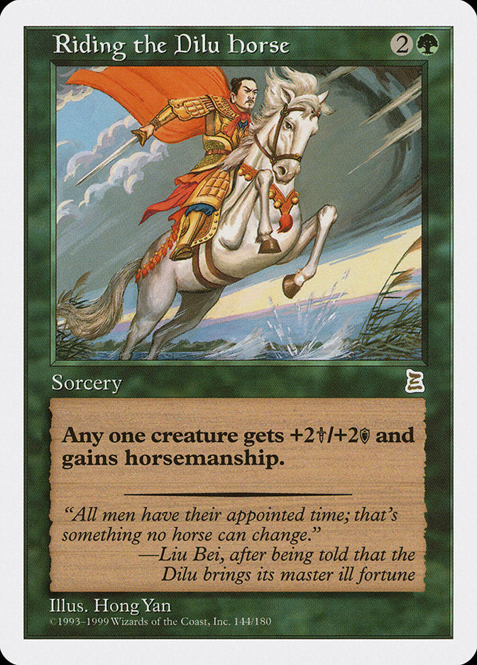 Riding the Dilu Horse [Portal Three Kingdoms] | Good Games Adelaide SA