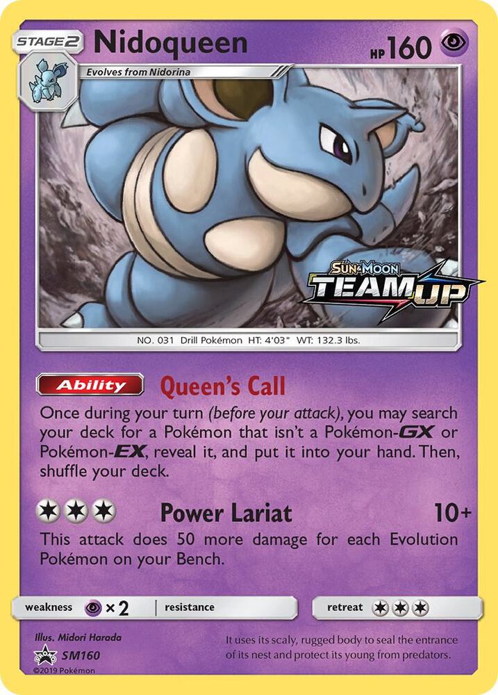 Nidoqueen Prerelease SM160 (SM Promos)  - Holofoil | Good Games Adelaide SA