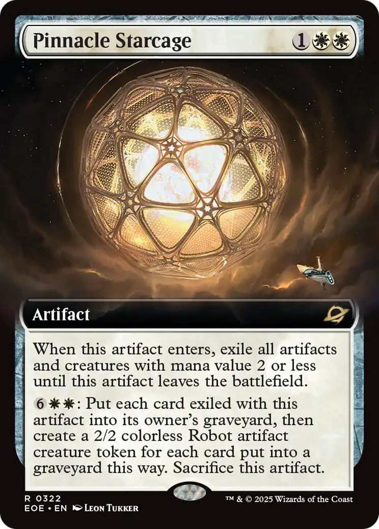 Pinnacle Starcage (Extended Art) [Edge of Eternities] | Good Games Adelaide SA