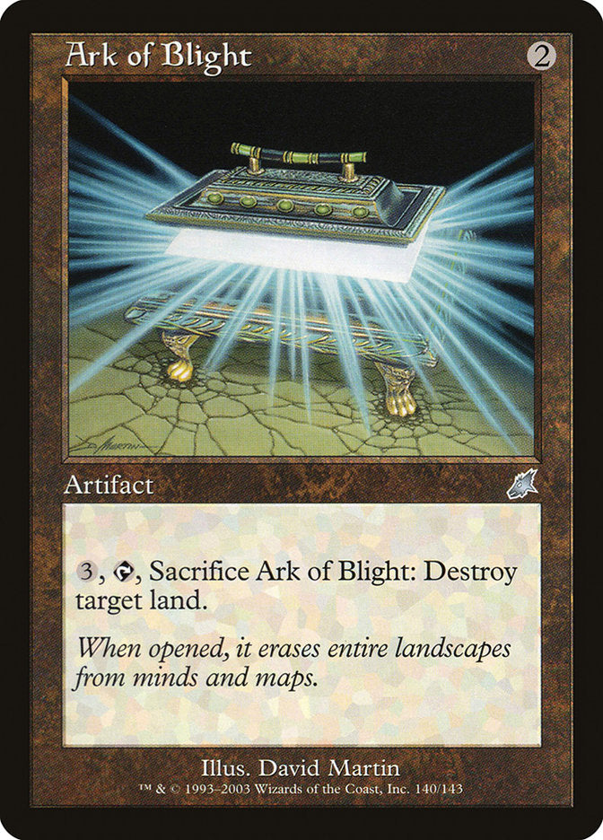 Ark of Blight 140 (Scourge)  - Foil | Good Games Adelaide SA