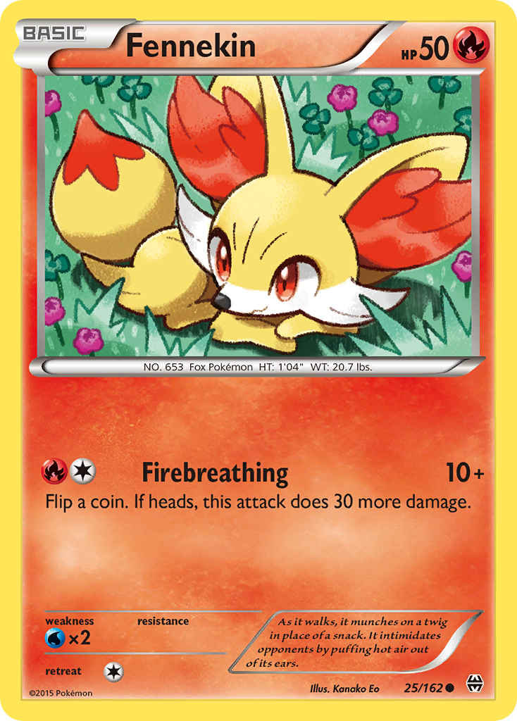 Fennekin (25/162) [XY: BREAKthrough] | Good Games Adelaide SA