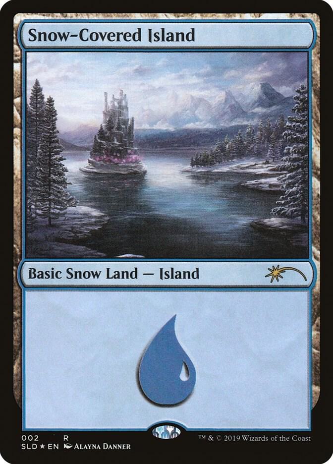 Snow Covered Island 2 2 (Secret Lair Drop Series)  - Foil | Good Games Adelaide SA